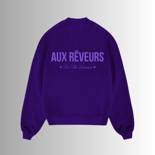 Aux Rêveurs Lavender Crew Neck