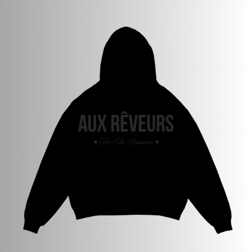 Aux Rêveurs Charcoal Hoodie